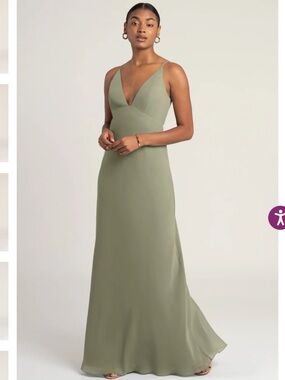 Jenny Yoo Bridesmaid Dress Jude in Sage 6